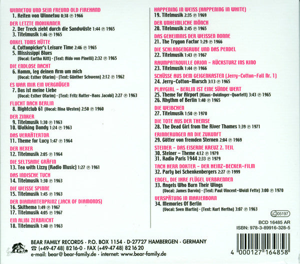 Peter Thomas : Deutsche Filmkomponisten, Folge 5 (CD, Comp, RM)