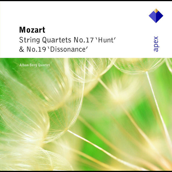 Wolfgang Amadeus Mozart, Alban Berg Quartett : String Quartets No.17 'Hunt' &amp; No.19 'Dissonance' (CD, Album, RE)