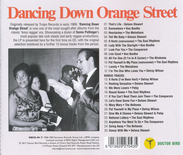 Various : Dancing Down Orange Street (CD, Comp, RE)