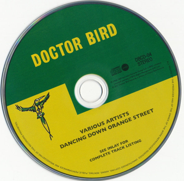 Various : Dancing Down Orange Street (CD, Comp, RE)