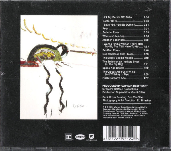 Captain Beefheart &amp; The Magic Band : Lick My Decals Off, Baby (CD, Album, RE, RM)