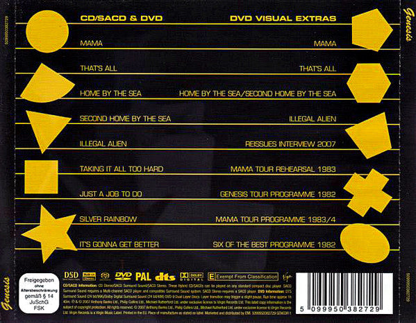 Genesis : Genesis (SACD, Hybrid, Multichannel, Album, RE, RM + DVD-V,)