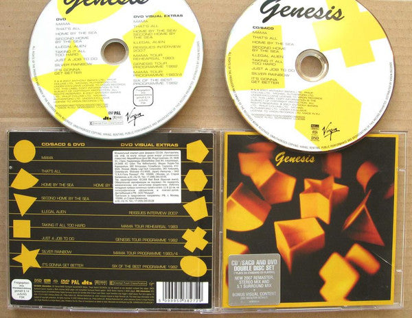Genesis : Genesis (SACD, Hybrid, Multichannel, Album, RE, RM + DVD-V,)