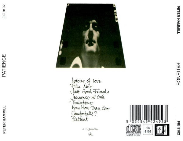 Peter Hammill : Patience (CD, Album, RE, RM)