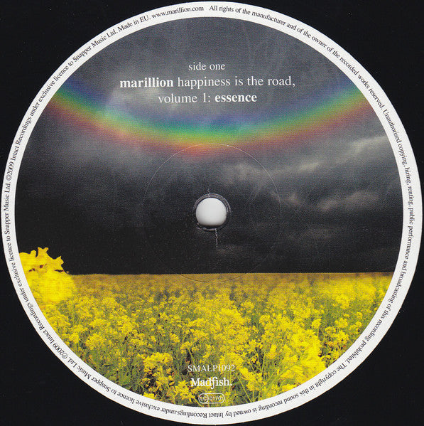 Marillion : Happiness Is The Road, Volume 1: Essence (2xLP, Album, RE, 180)