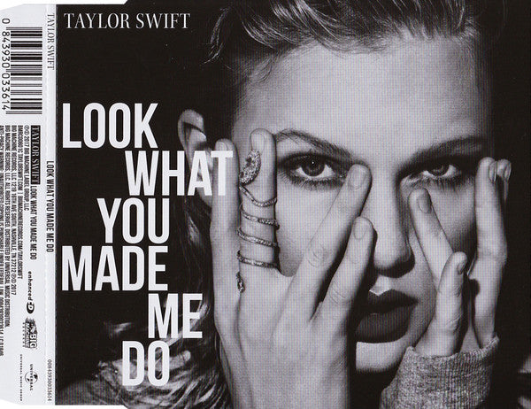 Taylor Swift : Look What You Made Me Do (CD, Single, Enh)