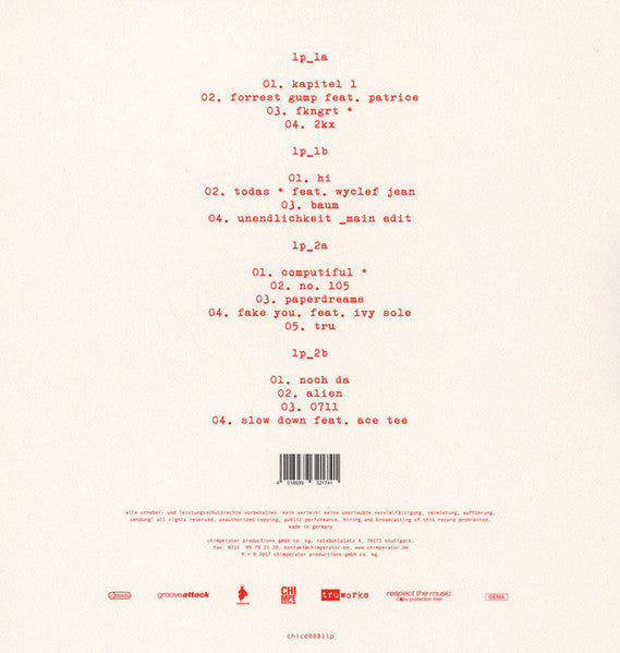 Cro : Tru. (2xLP, Album, Dlx, Ltd, Whi + 2xCD, Album, Dlx, Ltd)