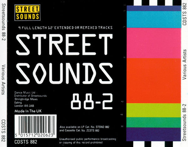 Various : Street Sounds 88-2 (CD, Comp)