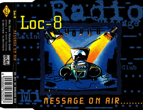 Loc-8 : Message On Air (CD, Maxi)