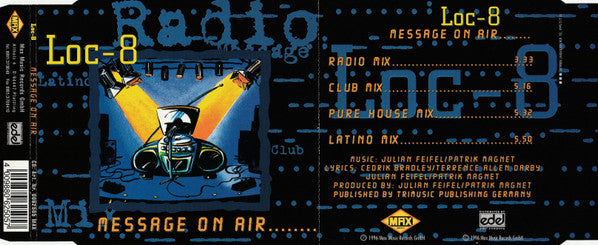 Loc-8 : Message On Air (CD, Maxi)