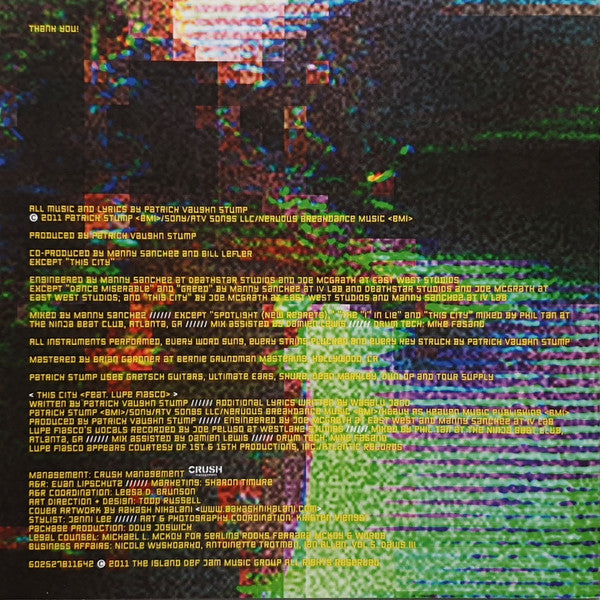 Patrick Stump : Soul Punk  (CD, Album)