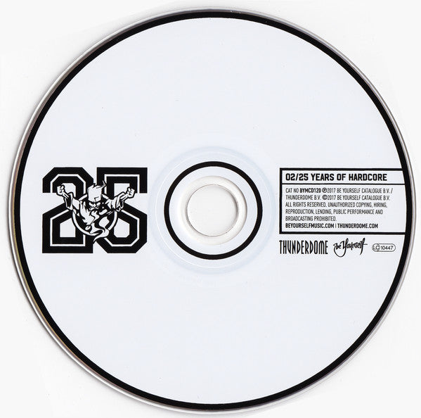 Various : Thunderdome - 25 Years Of Hardcore (4xCD, Mixed)