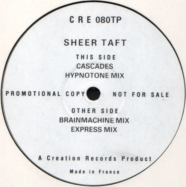 Sheer Taft : Cascades (12&quot;, Promo)