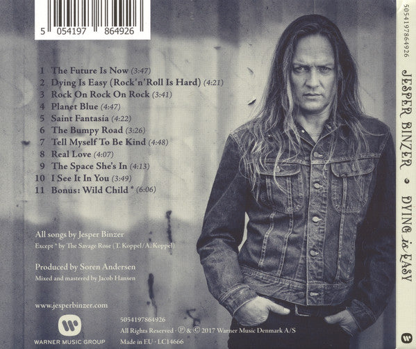 Jesper Binzer : Dying Is Easy (CD, Album)