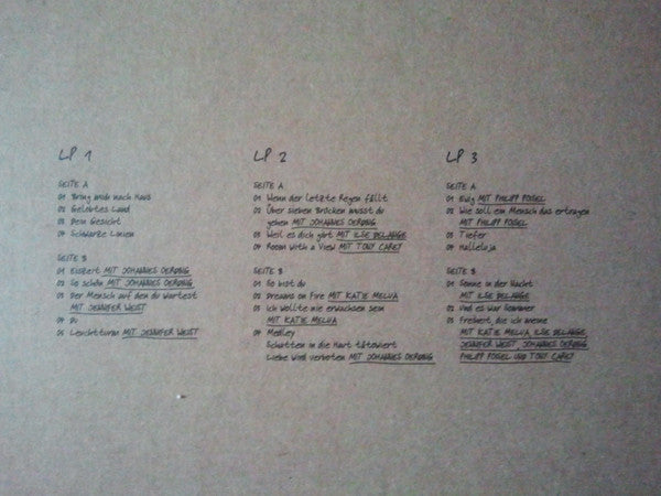 Peter Maffay : Mtv Unplugged (3xLP, Album)