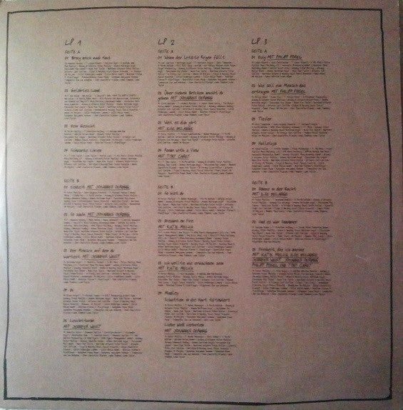 Peter Maffay : Mtv Unplugged (3xLP, Album)