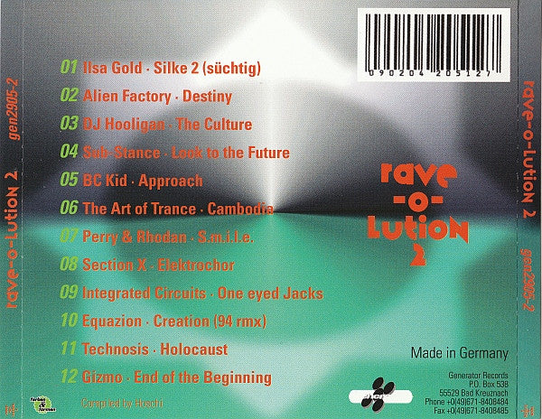Various : Rave-O-lution 2 (CD, Comp)