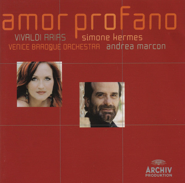 Vivaldi* - Simone Kermes, Venice Baroque Orchestra, Andrea Marcon : Amor Profano: Arias (CD, Album)