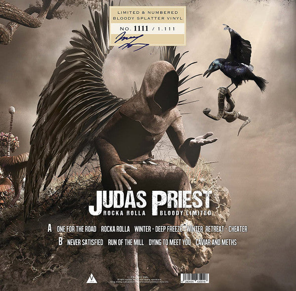 Judas Priest : Rocka Rolla (LP, Album, Ltd, Num, RE, S/Edition, Tra)