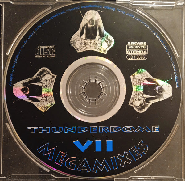 Various : Thunderdome VII - The Megamixes (CD, P/Mixed)