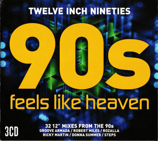 Various : Twelve Inch Nineties - 90s Feels Like Heaven (3xCD, Comp)