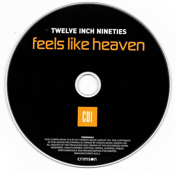 Various : Twelve Inch Nineties - 90s Feels Like Heaven (3xCD, Comp)