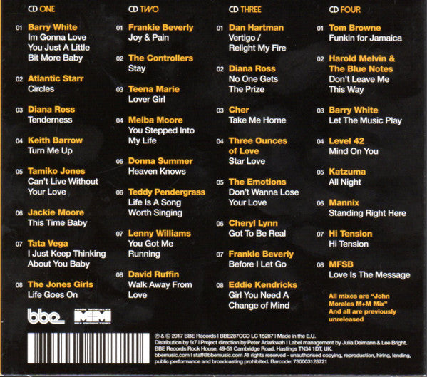 John Morales : The M+M Mixes Volume IV (The Ultimate Collection) (4xCD, Comp)