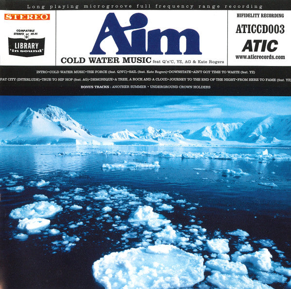 Aim : Cold Water Music (CD, Album, RE)