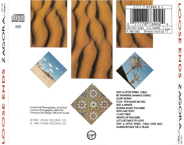 Loose Ends : Zagora (CD, Album, RE)