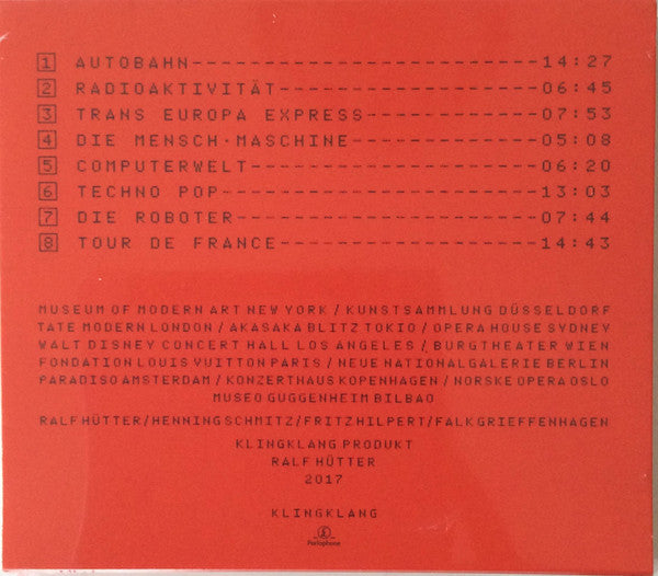 Kraftwerk : 3-D (1 2 3 4 5 6 7 8) (CD, Album, Ltd)