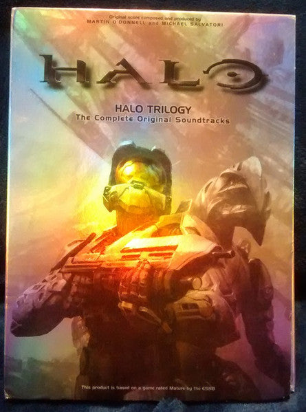 Martin O'Donnell, Michael Salvatori, Stephen Rippy, C Paul Johnson : Halo Trilogy - The Complete Original Soundtracks (Comp + 4xCD + DVD-V, Promo, 5.1)