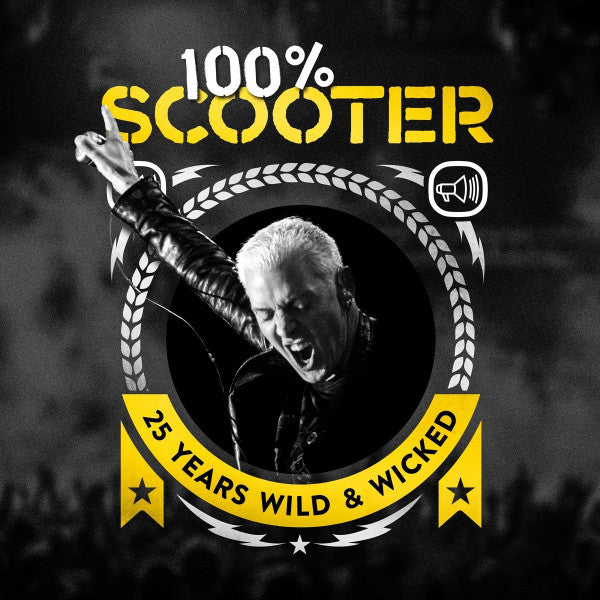 Scooter : 100% Scooter (25 Years Wild &amp; Wicked) (Comp, Ltd + 3xCD, Comp + CD, Album + CD, Mixed)