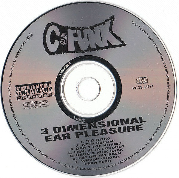 C-Funk : Three Dimensional Ear Pleasure (CD, Album)