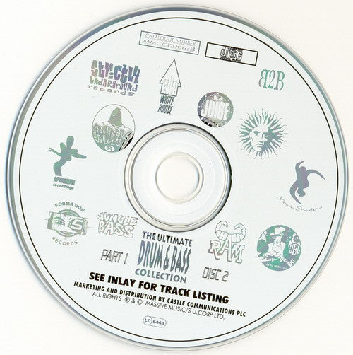 Various : The Ultimate Drum &amp; Bass Album Part 1 (2xCD, Comp)