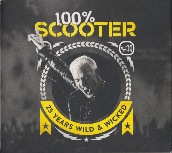 Scooter : 100% Scooter (25 Years Wild &amp; Wicked) (3xCD, Comp)