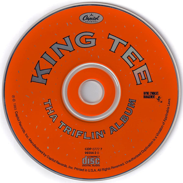King Tee : Tha Triflin' Album (CD, Album)