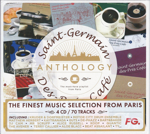 Various : Saint-Germain-Des-Prés Café (Anthology) (4xCD, Comp, P/Mixed)