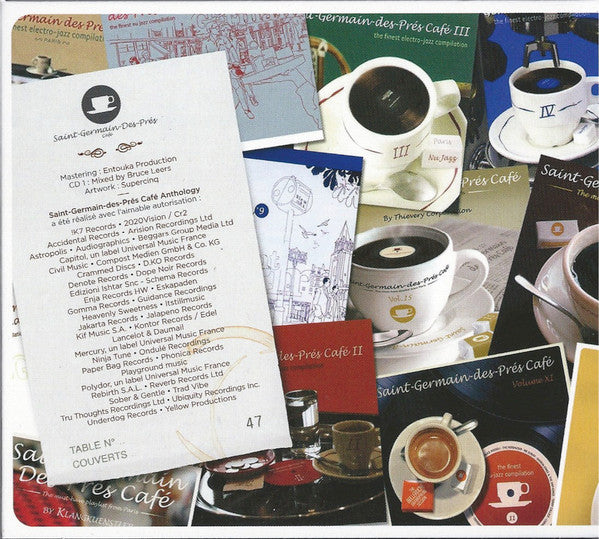 Various : Saint-Germain-Des-Prés Café (Anthology) (4xCD, Comp, P/Mixed)