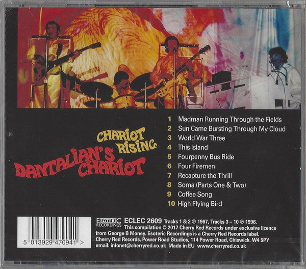 Dantalian&#39;s Chariot : Chariot Rising (CD, Album, Comp, RE, RM)