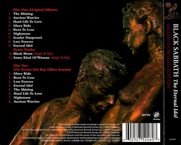 Black Sabbath : The Eternal Idol (2xCD, Album, Dlx, RE, RM, Dig)