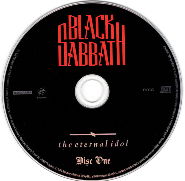 Black Sabbath : The Eternal Idol (2xCD, Album, Dlx, RE, RM, Dig)