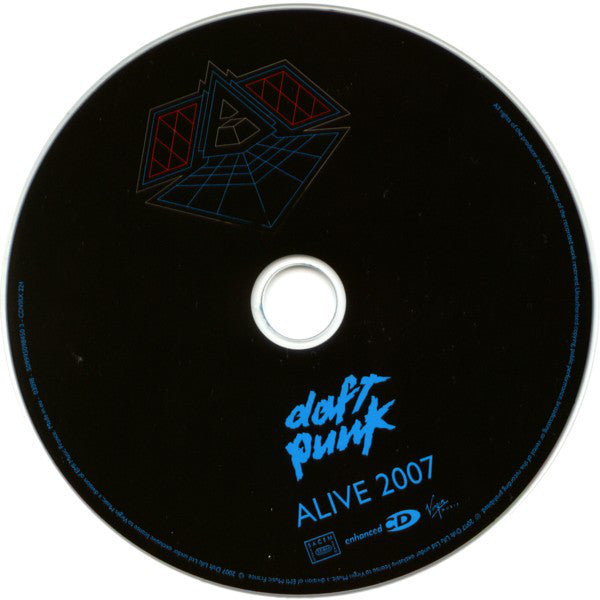 Daft Punk : Alive 2007 (CD, Album + CD, Enh + Ltd, Mixed, Dig)