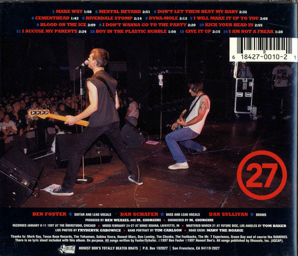 The Riverdales : Storm The Streets (CD, Album)