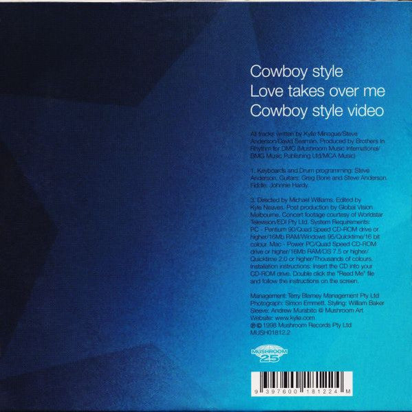 Kylie Minogue : Cowboy Style (CD, Single, Enh)