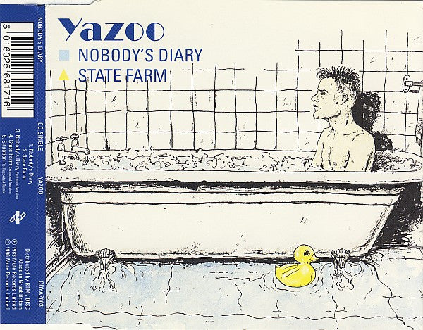 Yazoo : Nobody&#39;s Diary (CD, Single, RE)