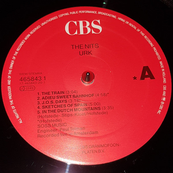Nits* : Urk (3xLP, Album, A t)