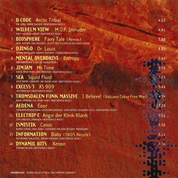 Various : TOS.CD - Tromsø Techno 1994 (CD, Comp)