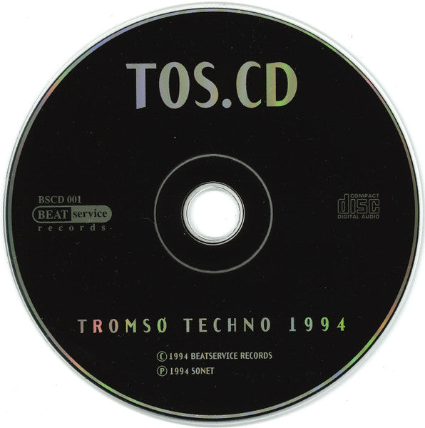 Various : TOS.CD - Tromsø Techno 1994 (CD, Comp)