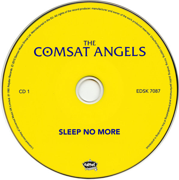 The Comsat Angels : Sleep No More (CD, Album, RE + CD, Comp + Dlx, RM)