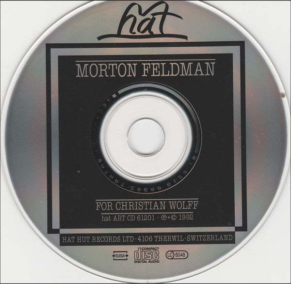Morton Feldman : For Christian Wolff (3xCD, Album)